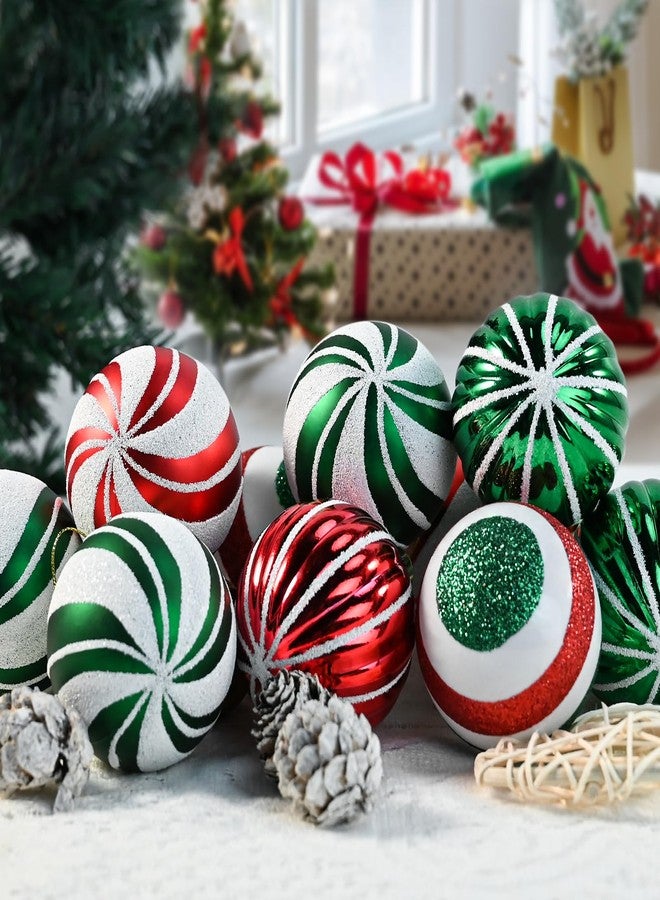 pyntop Christmas Balls Ornaments, 30Pcs Shatterproof Xmas Tree Decorations, Tree Hanging Ball Muti-Color Christmas Ball Ornament Set for Party Decoration Perfect Super Bulbs - Image 5